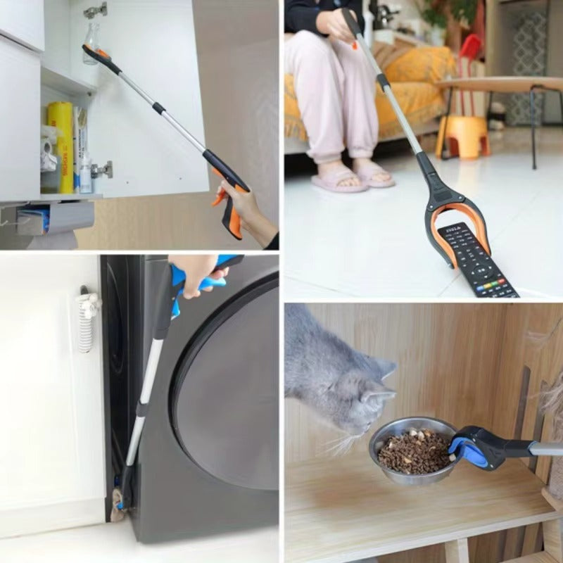 Pince de Préhension 83cm Rotative 360° - Pince à Déchets Pliable, Ultra-Légère et Robuste - Idéale pour Seniors et Extérieur